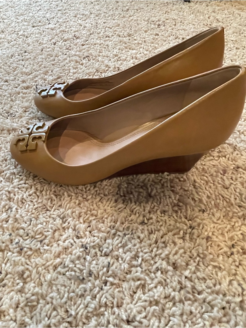 Tory Burch Lowell wedges size 7 - Picture 3 of 12